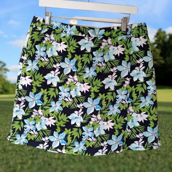 Charter Club Women's Pull On Skort Blue Size Small